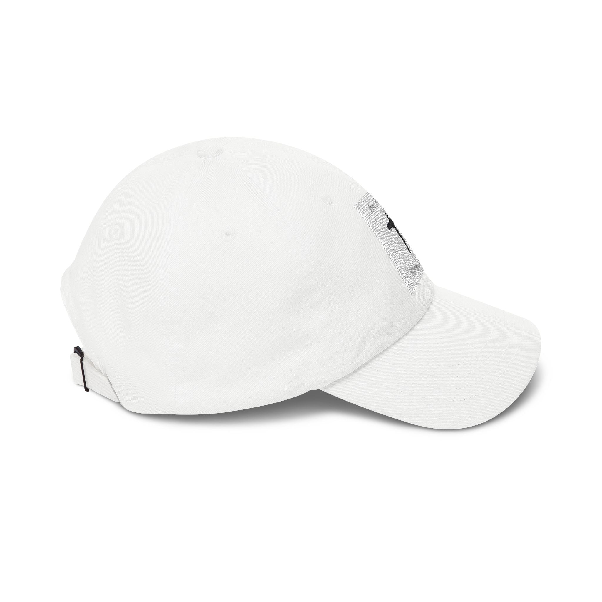 Classic Dad Cap — Minimal Cross Embroidered Baseball Hat