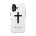 Religious Cross Tough Phone Case — 'Little Cross of Hope' Protective Christian Phone Cover