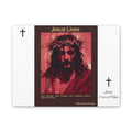Jesus Lives Matte Canvas Print — Crown of Thorns Religious Wall Art