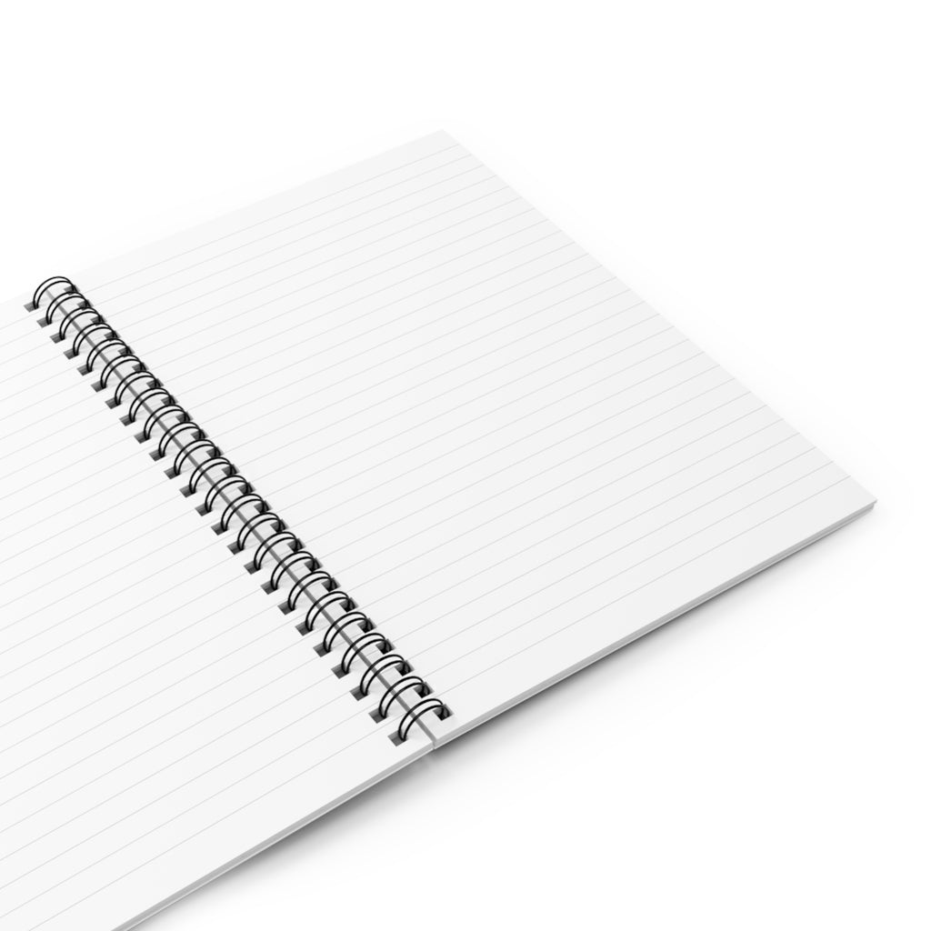 Christian Spiral Notebook — "Little Cross of Hope" Daily Devotions Planner (Ruled)